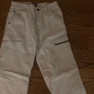 Boys size 12 new 100 percent cotton vintage lightweight Tommy Hilfiger pants.